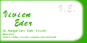 vivien eder business card